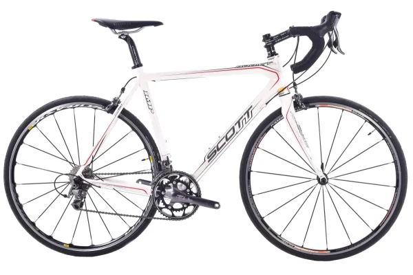 2008 Scott Addict R4 Carbon Road Bike - Pre-Owned Ultegra 6600 2x10 Speed, 56cm Frame 2008 scott addict r4 carbon ro 0 1750475894 - AROUNDTHECYCLE