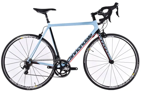 2017 Cannondale SuperSix Evo Carbon Road Bike - 56cm, Blue, 105 Groupset 2017 cannondale supersix evo c 0 1750475969 - AROUNDTHECYCLE
