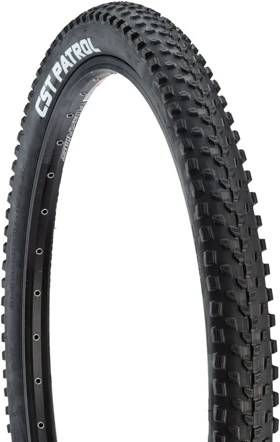 26x2.1 CST Patrol Bike Tire - Steel Bead Durable Black MTB Tread 26x21 cst patrol bike tire ste 0 1750477481 - AROUNDTHECYCLE