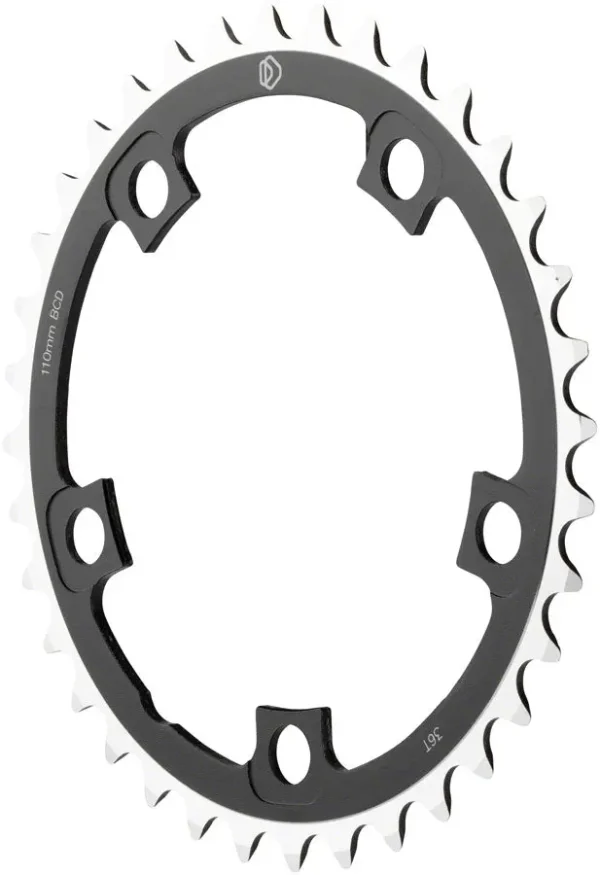36T 110BCD Middle Chainring - Durable Black Bike Gear 36t 110bcd middle chainring du 0 1750476911 - AROUNDTHECYCLE