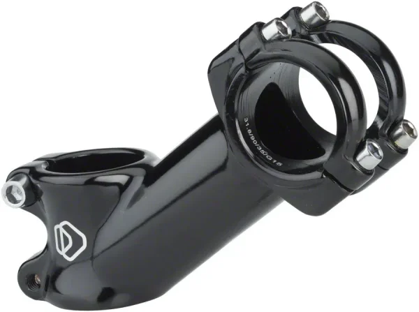 70mm Alloy MTB Stem - 31.8mm Clamp, 35° Rise, Black 70mm alloy mtb stem 318mm clam 0 1750476630 - AROUNDTHECYCLE