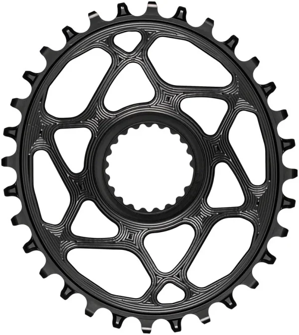 absoluteBLACK 28t Oval Chainring - Shimano Direct Mount 3mm Offset absoluteblack 28t oval chainri 0 1750476304 - AROUNDTHECYCLE