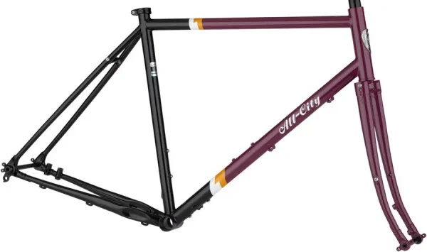 All-City Gorilla Monsoon 650b Frameset - Charred Berry all city gorilla monsoon 650b 0 1750476580 - AROUNDTHECYCLE