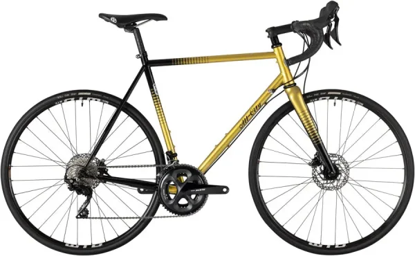All-City Zig Zag 105 Road Bike - Shimano 105, Golden Leopard Frame all city zig zag 105 road bike 0 1750476379 - AROUNDTHECYCLE