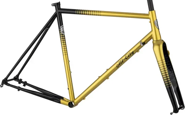 All-City Zig Zag Steel Frameset 700c Golden Leopard Finish all city zig zag steel framese 0 1750476379 - AROUNDTHECYCLE