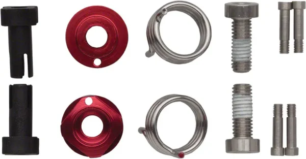Avid Shorty Ultimate Brake Arm Spring Kit - Red Service Parts avid shorty ultimate brake arm 0 1750476915 - AROUNDTHECYCLE