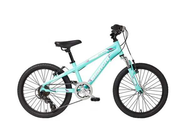Bianchi Duel 20in Kids Mountain Bike - Durable Sky Blue/White bianchi duel 20in kids mountai 0 1750476238 - AROUNDTHECYCLE