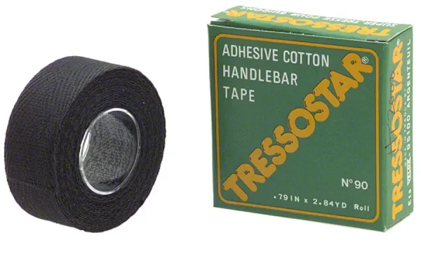 Black Cotton Handlebar Tape - Bulk 10 Pack by Tressostar black cotton handlebar tape bu 0 1750476683 - AROUNDTHECYCLE