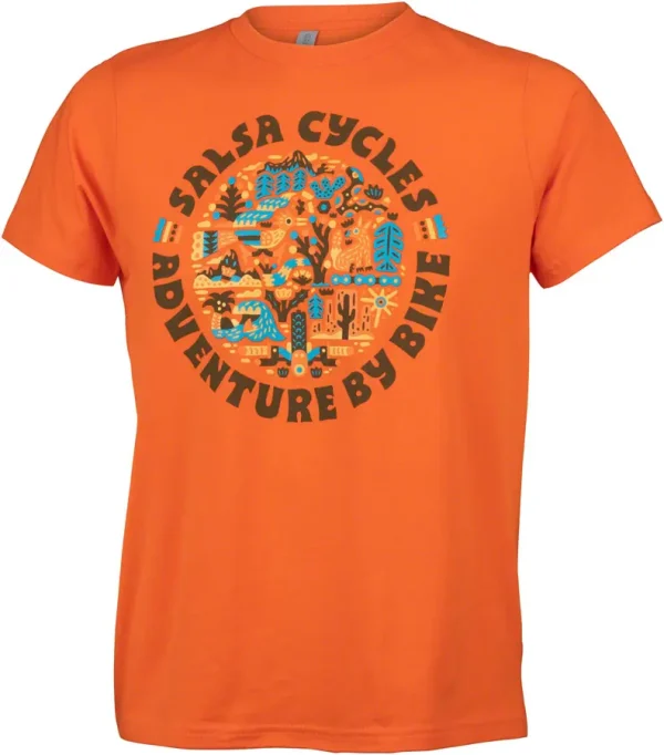 Brand New Salsa Planet Wild Kids Graphic Tee - Orange XL brand new salsa planet wild ki 0 1750476551 - AROUNDTHECYCLE
