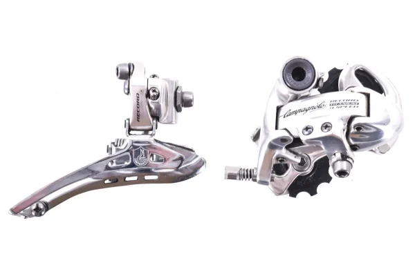 Campagnolo Record Titanium 9-Speed Derailleur Set - Pre-Owned campagnolo record titanium 9 s 0 1750475852 - AROUNDTHECYCLE