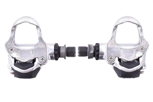 Campagnolo Record Titanium Pedals - Pre-Owned Silver Set campagnolo record titanium ped 0 1750475853 - AROUNDTHECYCLE