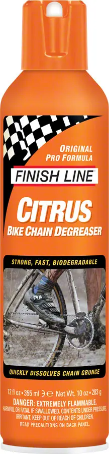 Citrus Bike Chain Cleaner - 12oz Aerosol Spray for Pros citrus bike chain cleaner 12oz 0 1750477335 - AROUNDTHECYCLE