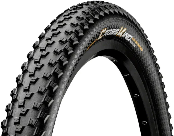 Continental Cross King 26x2.2 MTB Tire - Wire Bead PureGrip E25 Black continental cross king 26x22 m 0 1750476210 - AROUNDTHECYCLE
