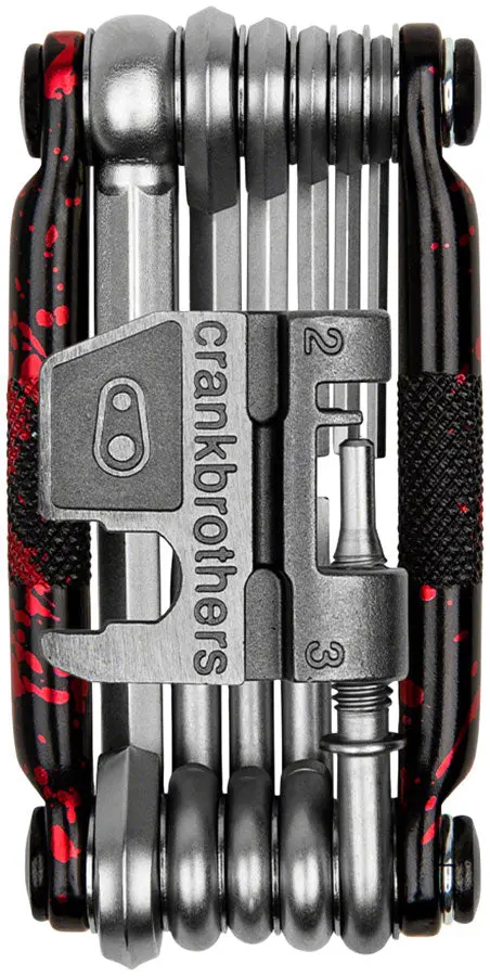 Crank Brothers Multi 17 Bike Tool - Splatter Red Limited Ed. crank brothers multi 17 bike t 0 1750476635 - AROUNDTHECYCLE