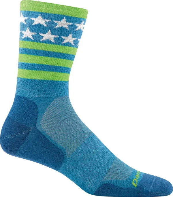 Darn Tough Patriotic Socks - Blue Stars Stripes Micro Crew darn tough patriotic socks blu 0 1750477292 - AROUNDTHECYCLE