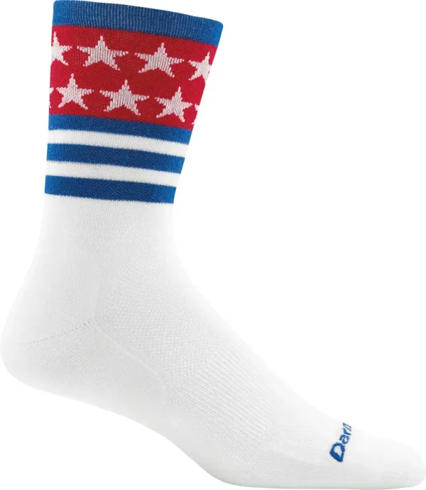 Darn Tough Patriotic USA Made Lightweight White Crew darn tough patriotic usa made 0 1750477292 - AROUNDTHECYCLE