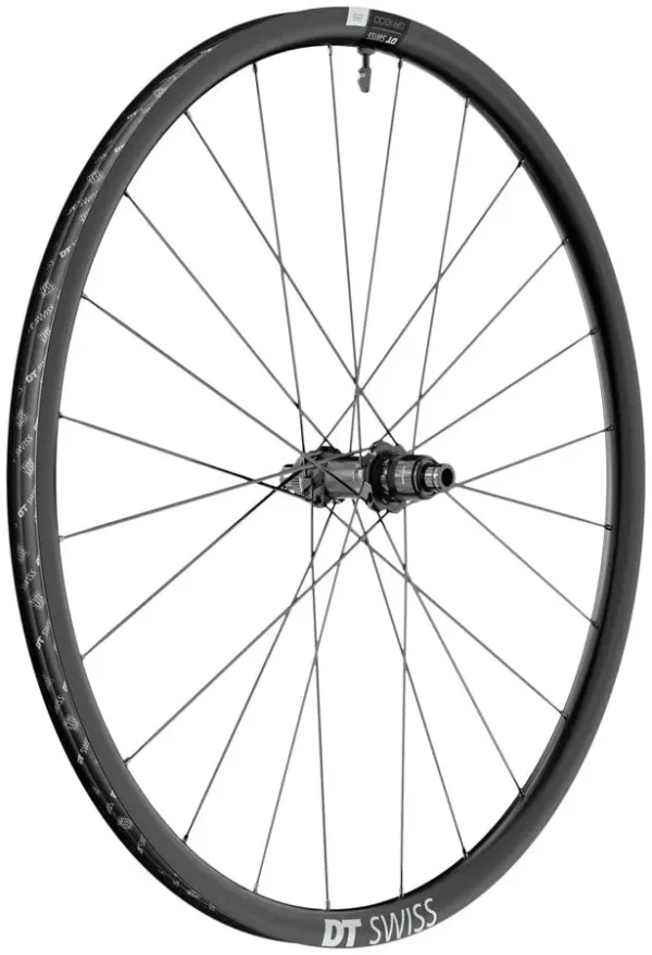DT Swiss GR 1600 Spline Rear Wheel - SRAM XDR Freehub | Center-Lock Disc Brake | 700x25/142mm Black dt swiss gr 1600 spline rear w 0 1750476171 - AROUNDTHECYCLE
