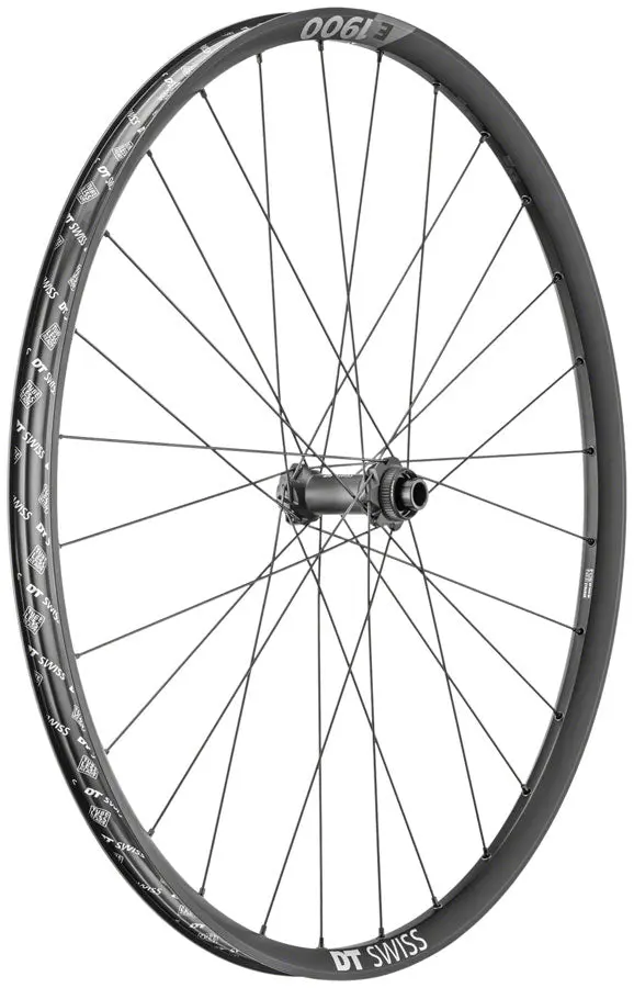 DT Swiss MTB Front Wheel Spine QR CL Disc Black dt swiss mtb front wheel spine 0 1750477015 - AROUNDTHECYCLE