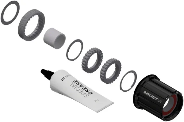 DT Swiss Ratchet LN Freehub Shimano HG 11 MTB 18T Sealed Bearing Upgrade dt swiss ratchet ln freehub sh 0 1750477010 - AROUNDTHECYCLE