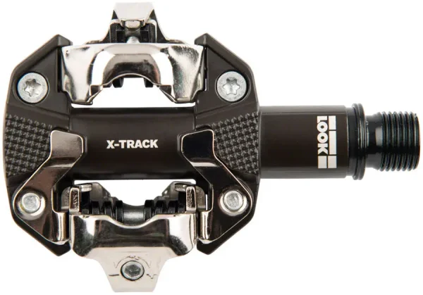 Dual-Sided Forged Chromoly MTB Pedals 9/16 Spindle Gray X-TRACK dual sided forged chromoly mtb 0 1750477321 - AROUNDTHECYCLE