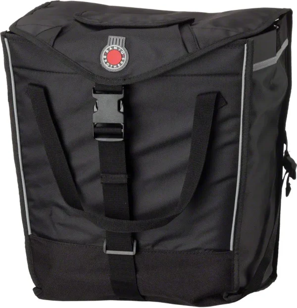 Durable Black Banjo Brothers Bike Pannier for Commuters durable black banjo brothers b 0 1750477508 - AROUNDTHECYCLE