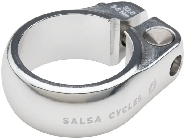 Durable Salsa Lip Lock Silver Bike Seat Clamp | 32MM durable salsa lip lock silver 0 1750475868 - AROUNDTHECYCLE