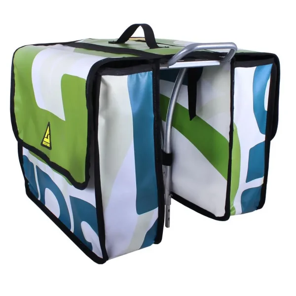 Eco-Friendly Upcycled Dual Bike Panniers | Green Guru eco friendly upcycled dual bik 0 1750477408 - AROUNDTHECYCLE