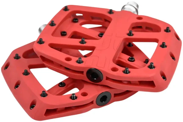 e*thirteen Red Composite 9/16 MTB Platform Pedals ethirteen red composite 916 mt 0 1750476673 - AROUNDTHECYCLE