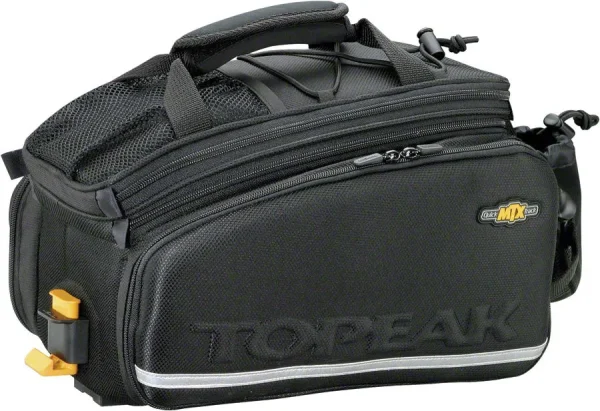 Expandable Bike Rack Bag - 23L Black Panniers expandable bike rack bag 23l b 0 1750476470 - AROUNDTHECYCLE