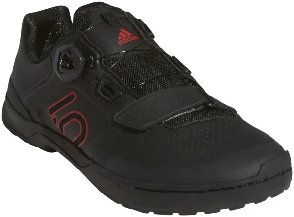 Five Ten Men's Kestrel Pro BOA MTB Shoes Black/Red/Gray five ten mens kestrel pro boa 0 1750476375 - AROUNDTHECYCLE