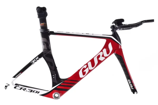 Guru Crono CR301 Pre-Owned Carbon Tri Frame | Medium w/ Stem/Bar guru crono cr301 pre owned car 0 1750475982 - AROUNDTHECYCLE