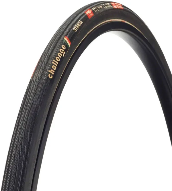 Handmade Challenge Strada Pro Tubular Tire - 700x25 Black handmade challenge strada pro 0 1750476653 - AROUNDTHECYCLE