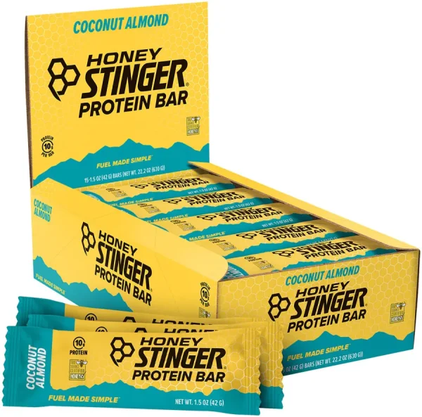 Honey Stinger Chocolate Coconut Almond Protein Bars - Pack of 15 honey stinger chocolate coconu 0 1750476265 - AROUNDTHECYCLE