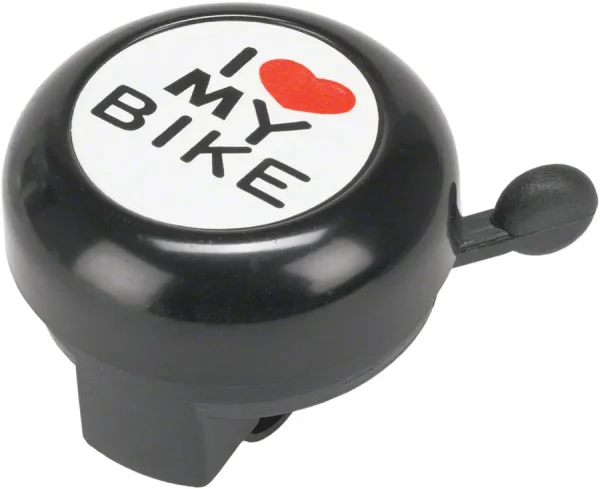 I Heart My Bike Black Bike Bell - Essential Cycling Accessory i heart my bike black bike bel 0 1750477353 - AROUNDTHECYCLE