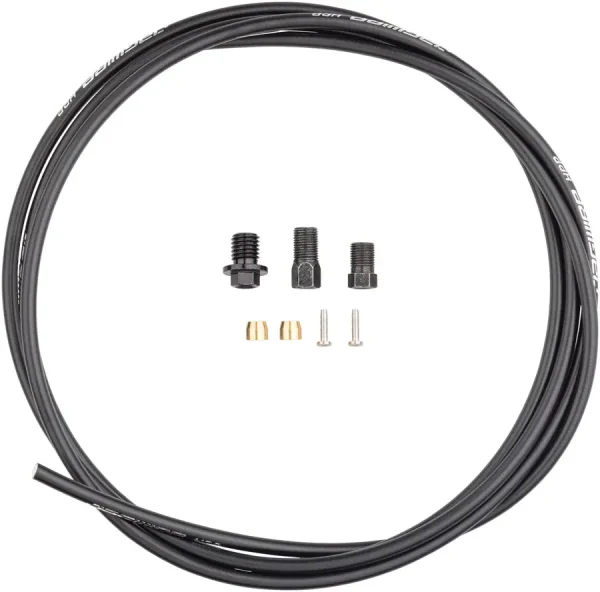 Jagwire Mineral Oil Disc Brake Hose Kit - 2m Black Shimano Road/Gravel jagwire mineral oil disc brake 0 1750477315 - AROUNDTHECYCLE