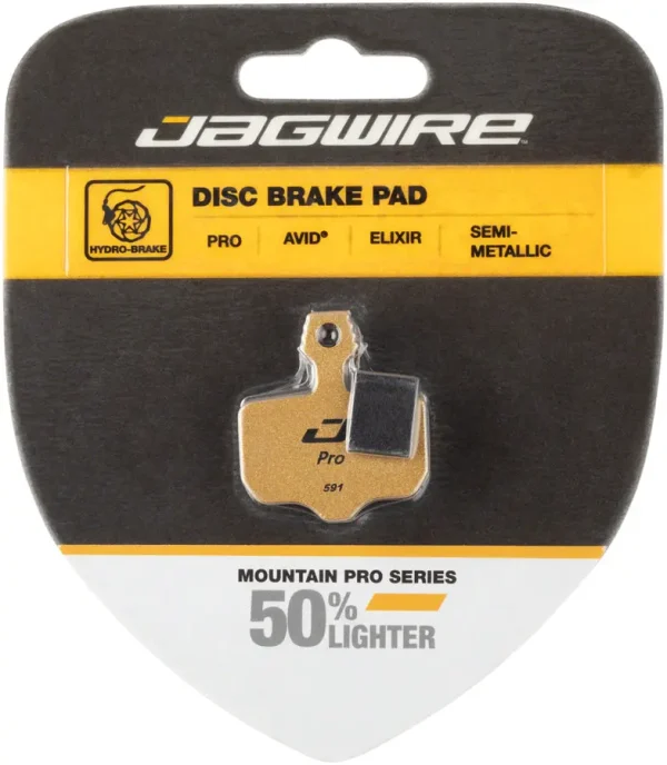 Jagwire Pro Alloy Disc Brake Pads for Avid Elixir MTB jagwire pro alloy disc brake p 0 1750477170 - AROUNDTHECYCLE