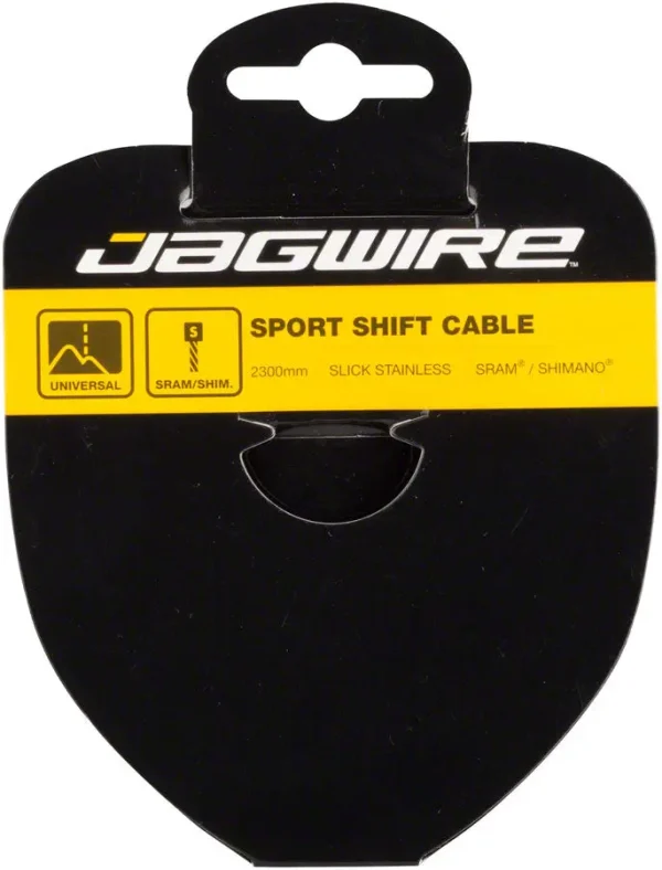 Jagwire Sport Derailleur Cable - Compatible with SRAM/Shimano/Campagnolo, Slick Stainless jagwire sport derailleur cable 0 1750477477 - AROUNDTHECYCLE