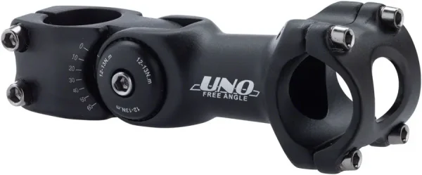 Kalloy 820 Adjustable Bike Stem - 110mm 31.8mm Black Aluminum MTB kalloy 820 adjustable bike ste 0 1750476344 - AROUNDTHECYCLE