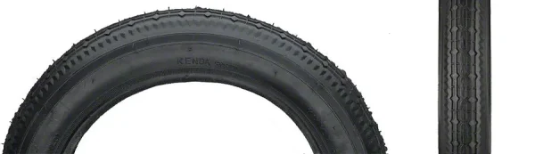 Kenda K124 BMX Tire - Durable Street Tire 12.5x2.25 w/ Steel Rim kenda k124 bmx tire durable st 0 1750477484 - AROUNDTHECYCLE