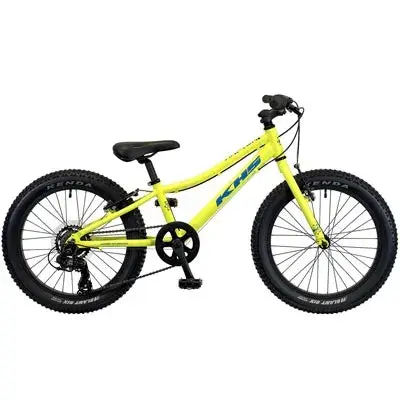 KHS Raptor Plus 20-Inch Kids Bike - Sturdy & Yellow khs raptor plus 20 inch kids b 0 1750476395 - AROUNDTHECYCLE