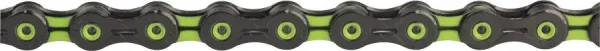 KMC X11SL 11-Speed Bike Chain DLC Coated Black Green 116L kmc x11sl 11 speed bike chain 0 1750477188 - AROUNDTHECYCLE