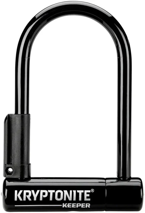 Kryptonite Keeper U-Lock Bike Lock Anti-Theft Black 3.25x6 with Bracket kryptonite keeper u lock bike 0 1750477402 - AROUNDTHECYCLE