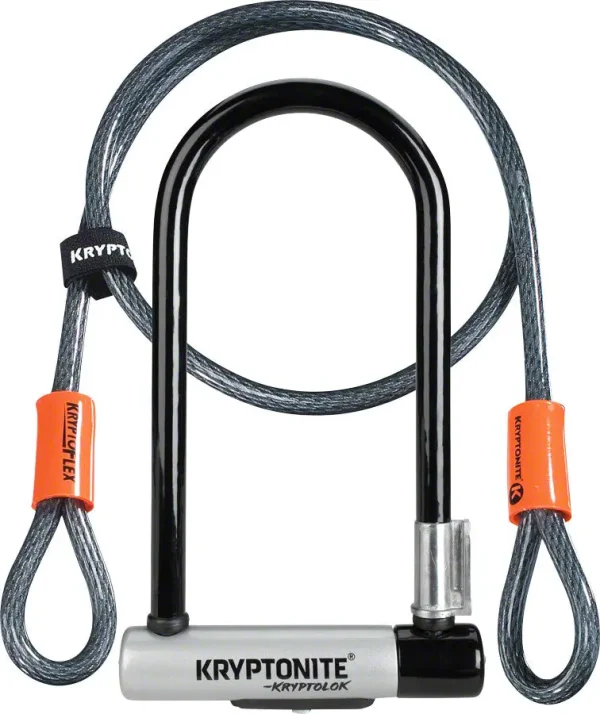 Kryptonite KryptoLok Bike U-Lock | Heavy-Duty 4x9in with Free Cable & Mount kryptonite kryptolok bike u lo 0 1750477491 - AROUNDTHECYCLE