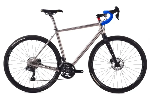Litespeed Watia '22 Titanium Gravel Bike - Used Shimano GRX R2000 2x11 litespeed watia 22 titanium gr 0 1750476022 - AROUNDTHECYCLE