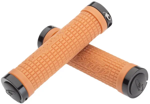 Lizard Skins Peaty Gum Lock-On Bike Grips - Ultimate Comfort lizard skins peaty gum lock on 0 1750476497 - AROUNDTHECYCLE