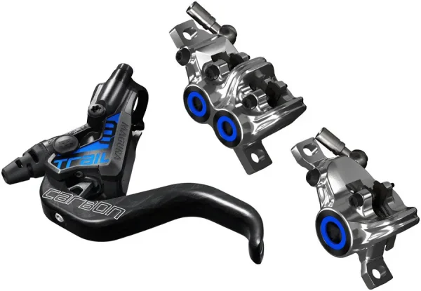 Magura MT Trail SL Hydraulic Disc Brakes - Black/Chrome Front/Rear magura mt trail sl hydraulic d 0 1750476491 - AROUNDTHECYCLE