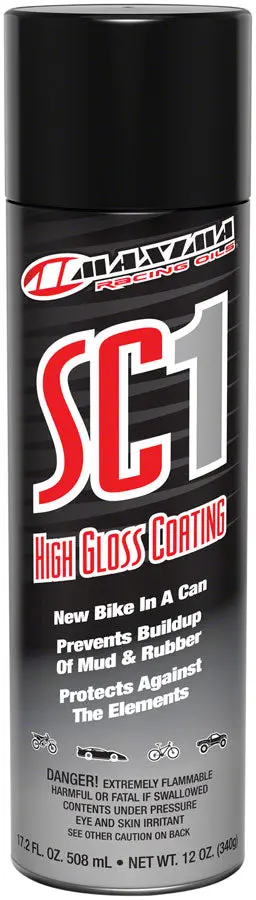 Maxima SC1 Bike Clear Coat Spray - Easy Protective Aerosol maxima sc1 bike clear coat spr 0 1750477250 - AROUNDTHECYCLE