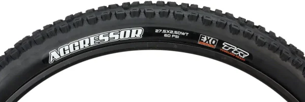 Maxxis Aggressor 27.5x2.5 MTB Tire - EXO Tubeless Ready maxxis aggressor 275x25 mtb ti 0 1750477153 - AROUNDTHECYCLE