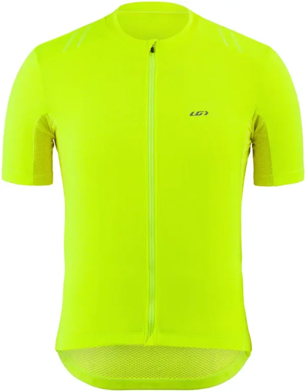 Men's Bright Yellow Lemmon 3 Cycling Jersey - Garneau mens bright yellow lemmon 3 cy 0 1750477015 - AROUNDTHECYCLE