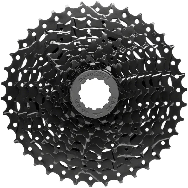 microSHIFT ADVENT 9-Speed Cassette 11-38t Super Short Black microshift advent 9 speed cass 0 1750475640 - AROUNDTHECYCLE
